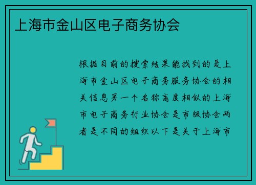 上海市金山区电子商务协会